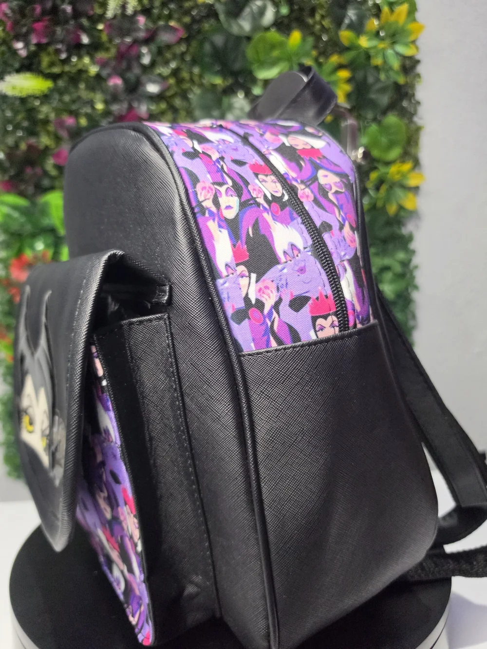 Disney Maleficent Black & Purple Mini Backpack